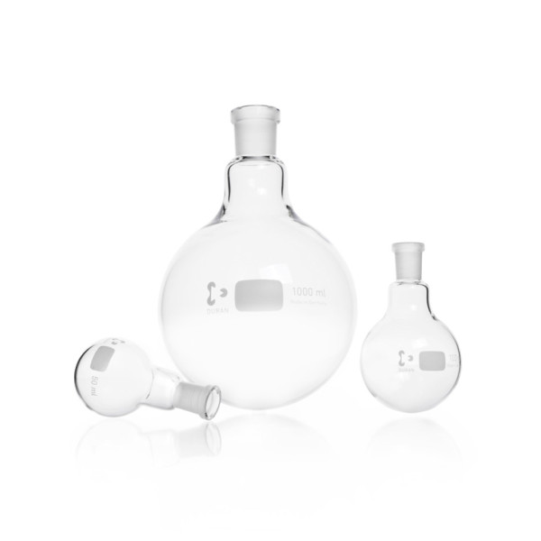 DWK DURAN® Round bottom flask, NS 14/23, 50 ml