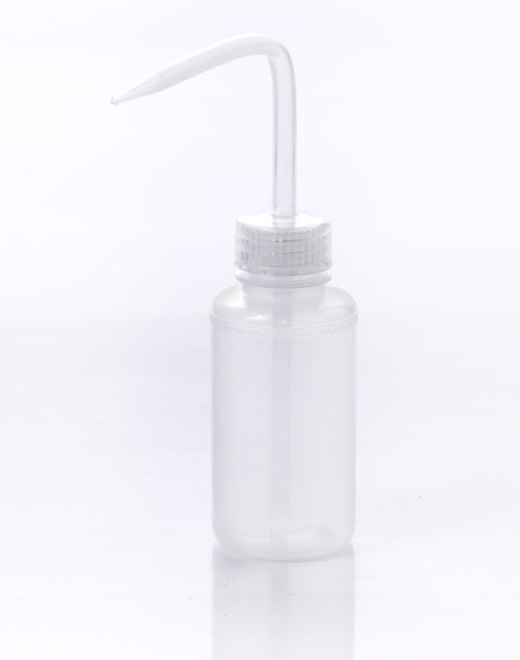 SP Bel-Art Narrow-Mouth 125ml (4oz) PolyethyleneWash Bottles; Natural Polypropylene Cap, 28mmClosure (Pack of 12)