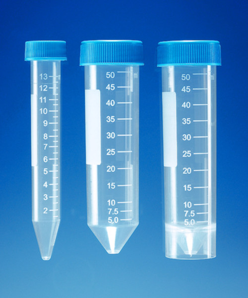 BRAND Centrifuge tube, PP, graduated, 50 ml, with base, screw cap