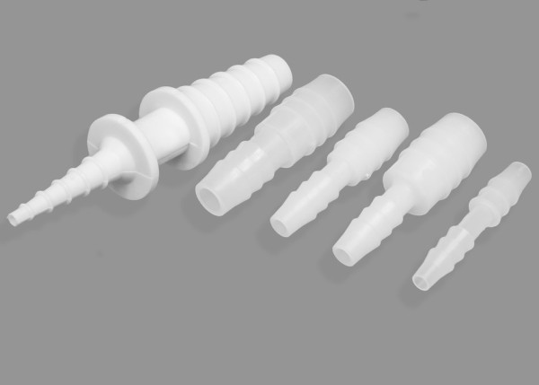 SP Bel-Art Stepped Tubing Connectors for ³/16 in.to ½ in. Tubing; Polypropylene (Pack of 12)