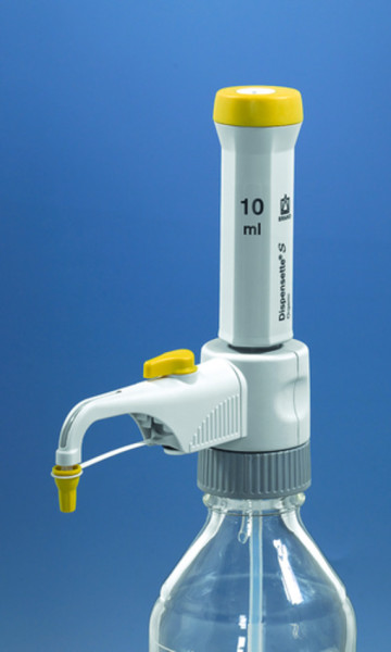 BRAND Dispensette® S Organic, Fixed-volume, DE-M, 10ml, with recirculation valve