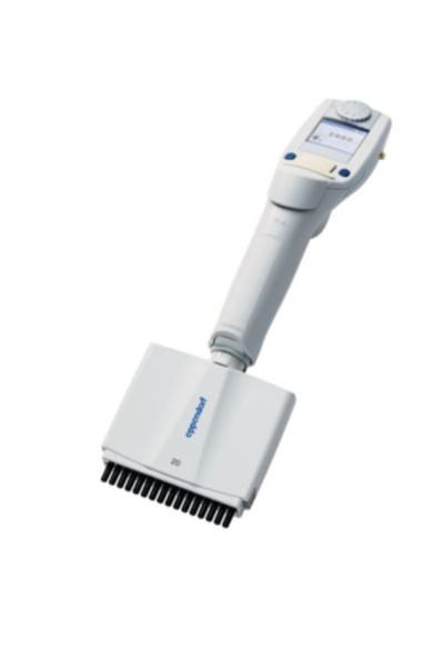 Eppendorf Xplorer® plus, 16-Kanal, variabel, 1  20 µL, perlweiß