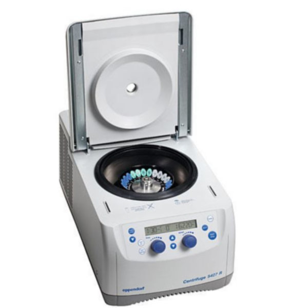 Eppendorf Centrifuge 5427 R (EU-IVD), rotary knobs, without rotor, 230 V