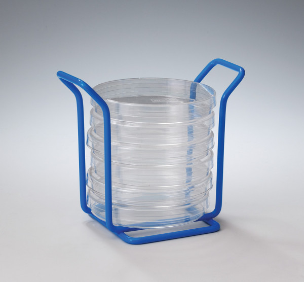 SP Bel-Art Poxygrid Petri Dish Mini Rack; 100mm,6 Places, 5¼ x 3¼ x 4¾ in.