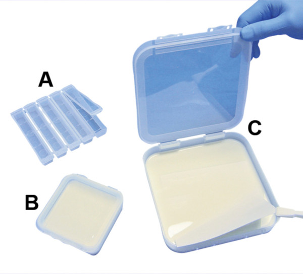 SP Bel-Art Antibody Saver Tray; Plastic, 3½ x 3½in. (Pack of 5)