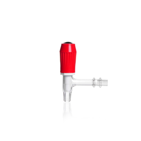 DWK DURAN® Draincock for Aspirator bottles, with PTFE spindle, GL 32, hole 8 mm