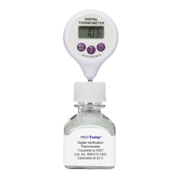SP Bel-Art, H-B Frio-Temp Calibrated ElectronicVerification Lollipop Stem Thermometer; 0/70C(32/158F