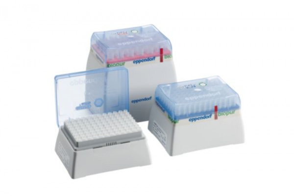 Eppendorf epTIPS Racks (IVD), Biopur®, 0,5-10mL, 165 mm, türkis, 120Tips