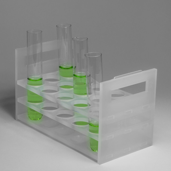 SP Bel-Art Heavy Duty Test Tube Rack; For 20-25mmTubes, 18 Places