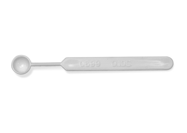 SP Bel-Art Mini Sampling Spoon; 0.10ml(0.0034oz), Plastic (Pack of 25)