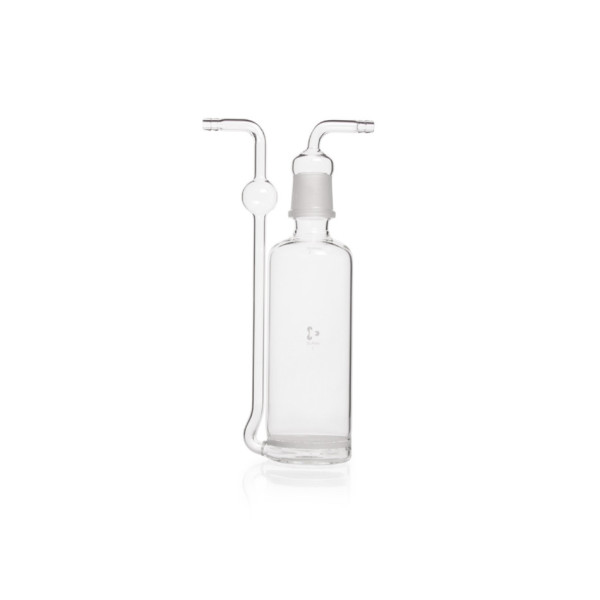 DWK DURAN® Gas washing bottle, head with fritted disc with standard ground joint, 350 ml