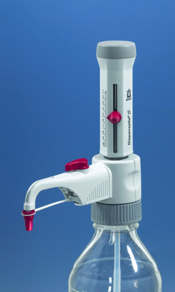 BRAND Dispensette® S, Analog-adjustable, DE-M, 0.2-2ml, with recirculation valve