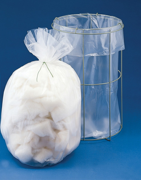 SP Bel-Art Clavies Transparent Autoclavable Bags;2 mil Thick, 12W x 24 in. H, Polypropylene (Packof
