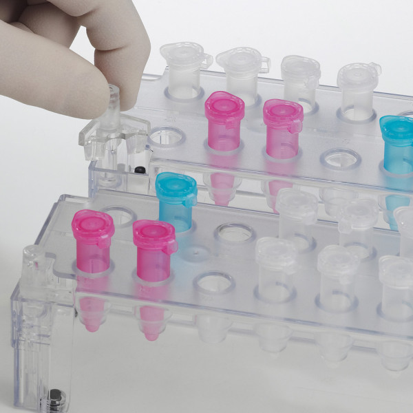 SP Bel-Art Connecting Microcentrifuge Tube Rack;For 0.5ml Tubes, 24 Places