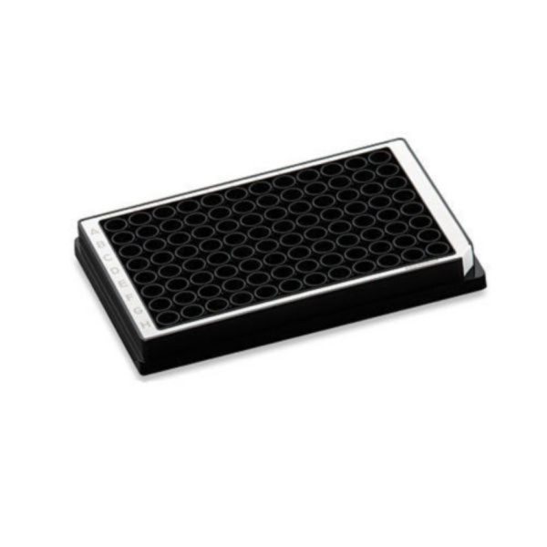 Eppendorf Microplate 96/U, wells black, PCR clean, white, 80 plates (5 bags × 16 plates)