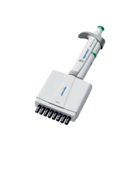 Eppendorf Research® plus (EU-IVD), 8-Kanal, variabel, 120  1,200 µL, grün