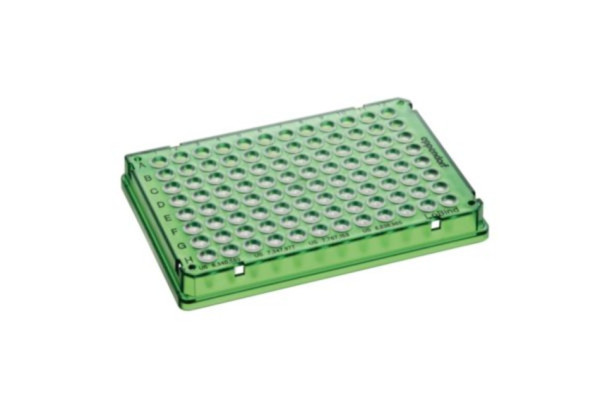 Eppendorf twin.tec PCR Plate 96 LoBind, skirted, 150 µL, PCR clean, grün, 25 Platten