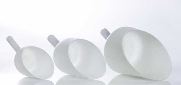 SP Bel-Art Large Cylindrical Sampling Scoop; 1L(1qt), Plastic