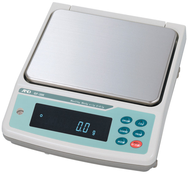 A&D Weighing Präzisionswaage GF-20K, 21kg x 0.1g