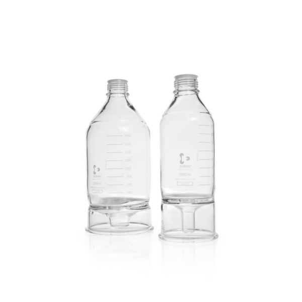 DWK DURAN® HPLC reservoir bottle, clear, conical base, GL 45, 5000 ml