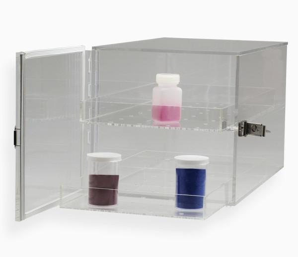 SP Bel-Art Clear Acrylic Desiccator Cabinet; 0. 21cu. ft.