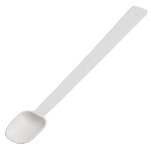 SP Bel-Art Long Handle Sampling Spoon; 2.46ml(½tsp), Non-Sterile Plastic (Pack of 12)