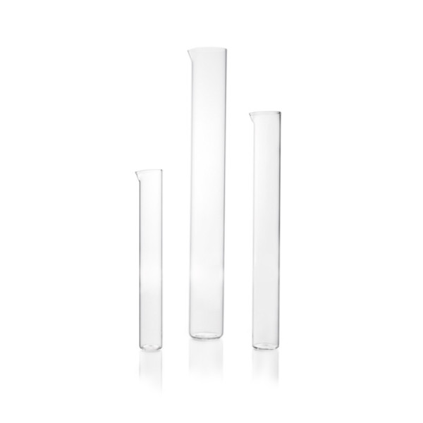 DWK DURAN® Messzylinder, hohe Form, ohne Fuß und ohne Graduierung, flacher Boden, für 1000 ml