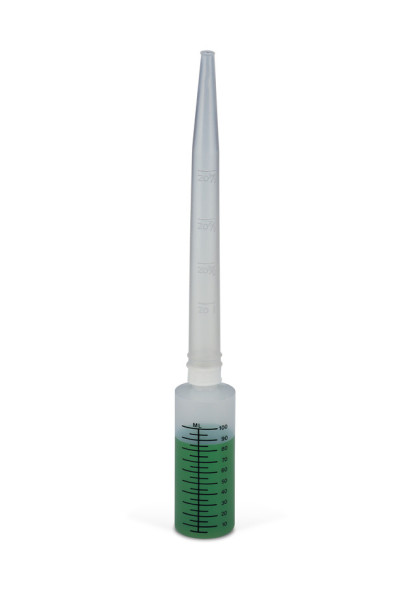 SP Bel-Art Sampler Syringe; 100ml, 11¾ in.,Plastic