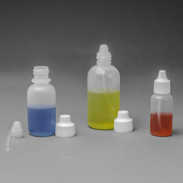 SP Bel-Art Polyethylene 60ml (2oz) IndicatorBottles (Pack of 12)