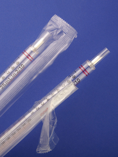 Corning® 100 mL Stripette™ Serological Pipets, Polystyrene, Individually Paper/Plastic Wrapped, Sterile, 10/Bag, 100/Case