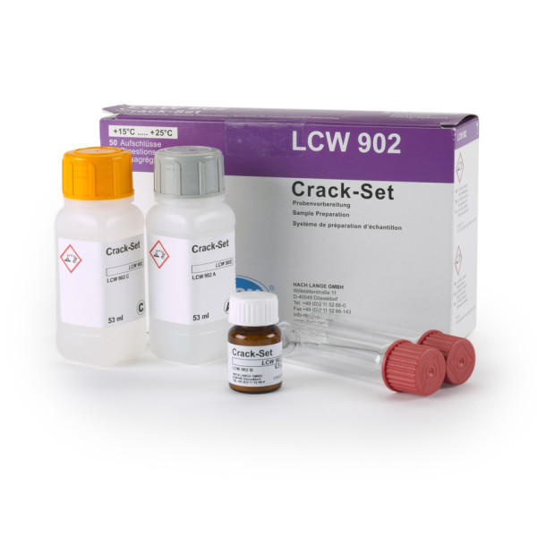 Hach Crack Set Reagent set for metal digestions