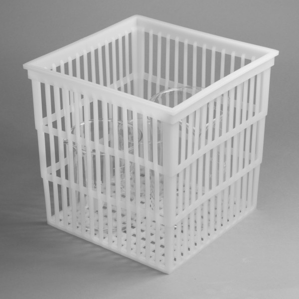 SP Bel-Art Polypropylene Test Tube Basket; 9 x 9