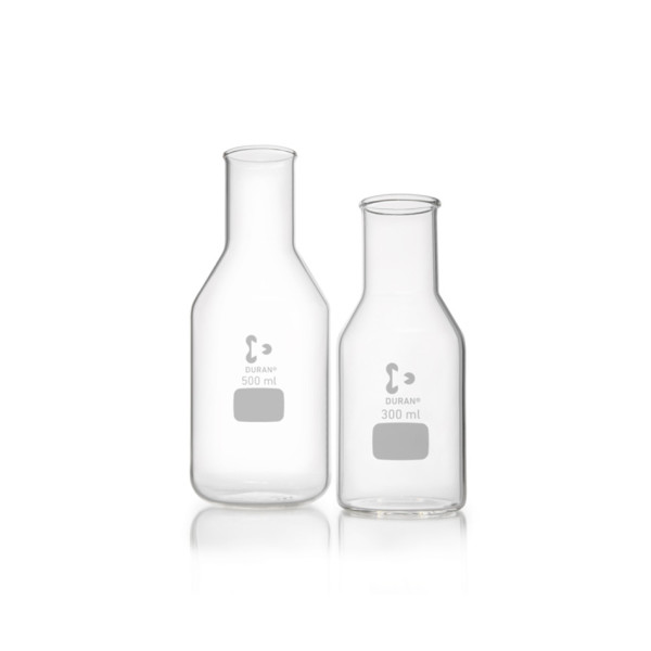 DWK DURAN® Nährbodenflasche, mit Bördelrand, 500 ml