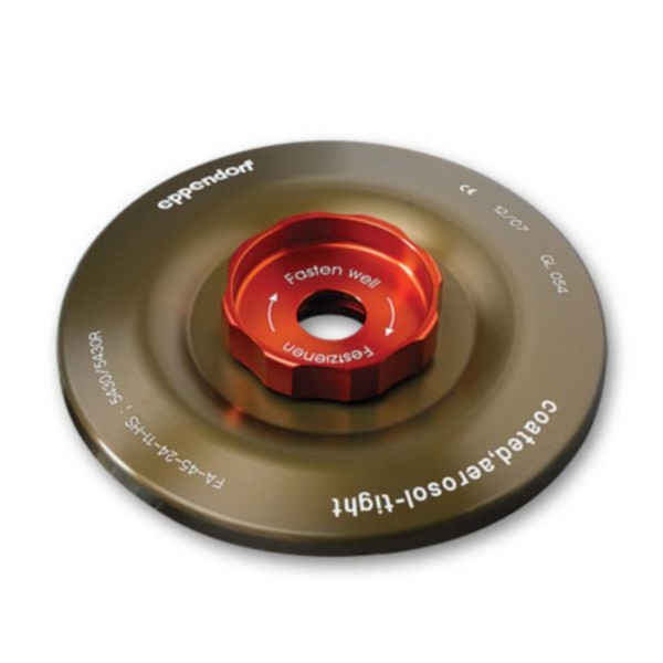 Eppendorf Rotor lid for FA-45-24-11-HS, aerosol-tight, aluminum, PTFE coated, for Centrifuge 5430/5430R