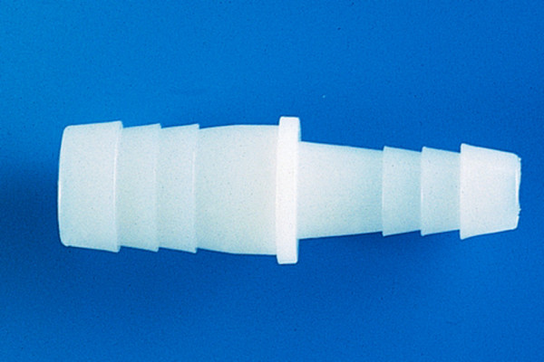 BRAND Tubing connector, PP, straight, for tubing, inner diameter 9-13 mm, length 57 mm