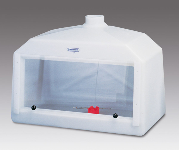 SP Bel-Art Large Molded Polyethylene Fume Hoodwith Acrylic Sash; 42 x 20 x 30 in.