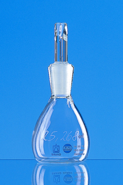 BRAND Density bottle Gay-Lussac, BLAUBRAND®, 10 ml, calibrated, Boro 3.3