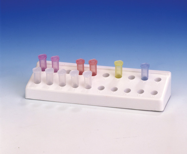 SP Bel-Art Microcentrifuge Tube Rack; For 1. 5mlTubes, 20 Places