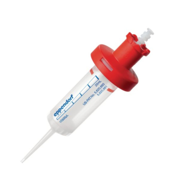 Eppendorf Combitips advanced®, Biopur®, 25 mL, red, 100 pcs.