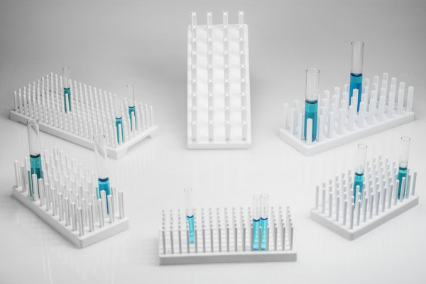 SP Bel-Art Full-View Test Tube Support; For 10-13mm Tubes, 80 Places