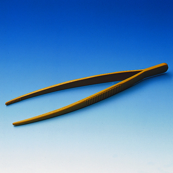 BRAND Forcep, POM, glass-fibre reinforced length 250 mm, rounded ends