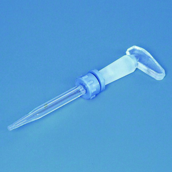 BRAND Spare key, 3NS/12 w. retention, Boro 3.3 f. burette cap. 2-10 ml lat. stopcock