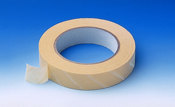 BRAND Sterilization indicator tape for temp. ind. 50 m x 19 mm, crepe paper, self-adhesive
