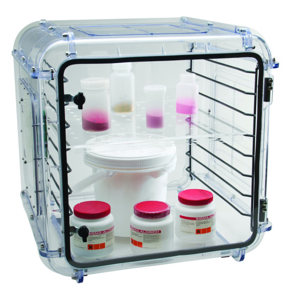 SP Bel-Art Gas Purge Grande Desiccator Cabinet; 3.