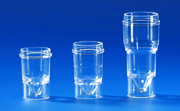BRAND Probengefäß, PS, glasklar, IVD 2,0 ml f.Technicon-Anal.1 Beutel à 1000