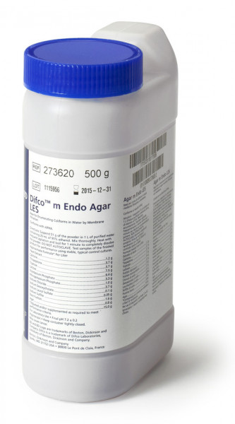 Hach Agar LES, m-Endo, dehydrated 500 g