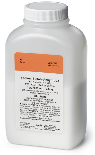 Hach Natriumsulfat wasserfrei, 454 g