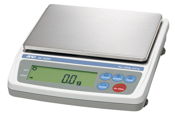 A&D Weighing Compact Precision Balance EK-1200i, 1200g x 0,1g