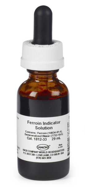 Hach Ferroin indicator solution, 29 mL DB