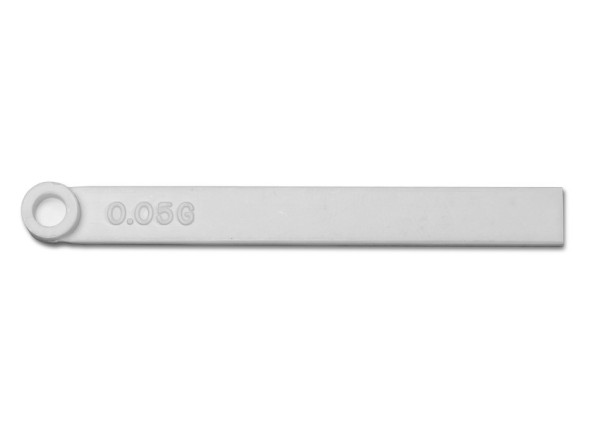 SP Bel-Art Mini Sampling Spoon; 0.05ml(0.0016oz), Plastic (Pack of 25)